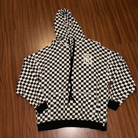 R13 checkered oversized hoodie - Picture 2 of 10
